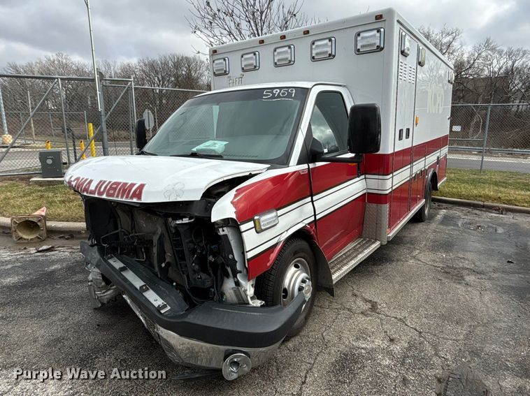 image for item FB3563 2016 Chevrolet Express G4500 ambulance
