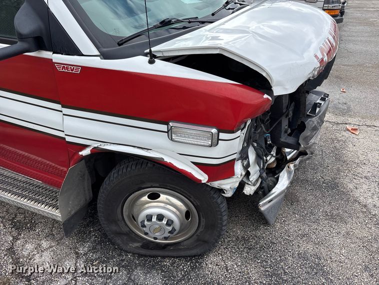 image for item FB3563 2016 Chevrolet Express G4500 ambulance