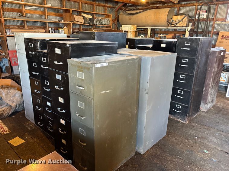 image for item FB3611 (20) filing cabinets