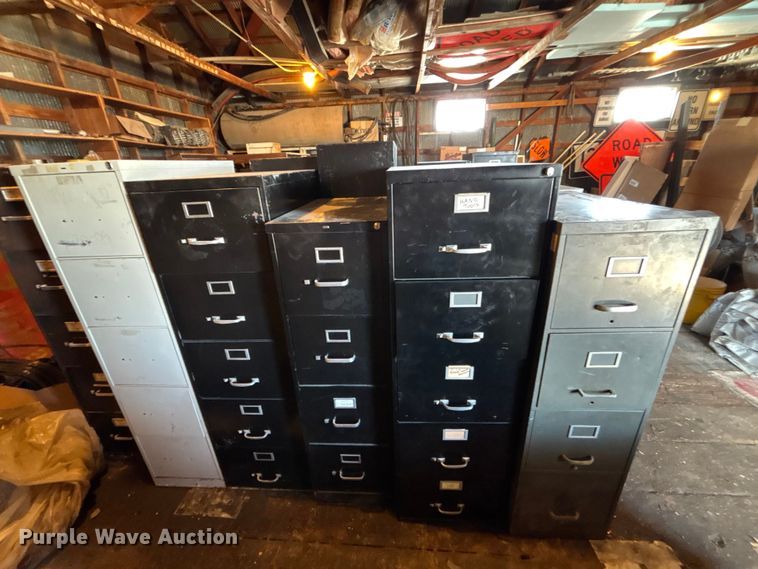image for item FB3611 (20) filing cabinets