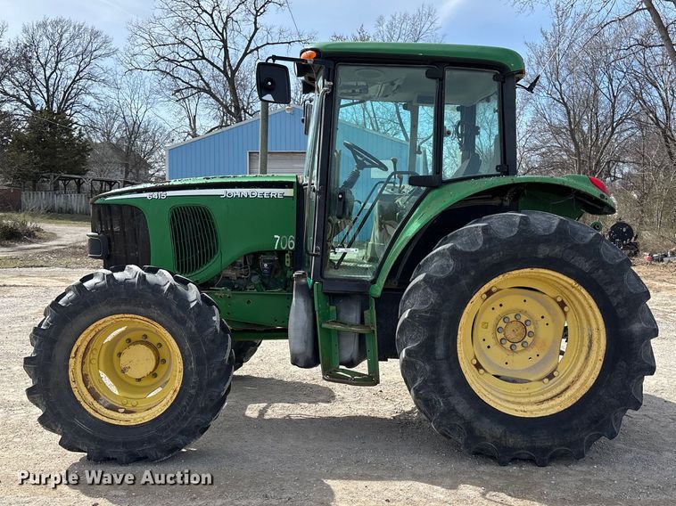 image for item FB3619 John Deere 6415 MFWD tractor