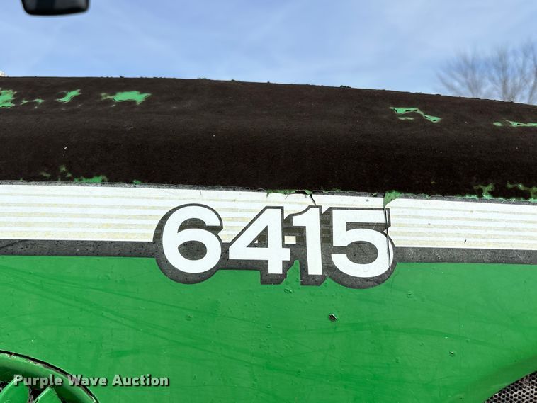 image for item FB3619 John Deere 6415 MFWD tractor
