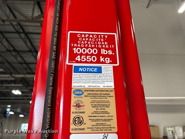 image for item FB3636 Snap on automotive car lift