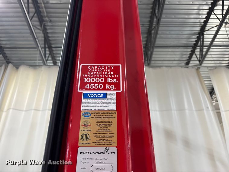 image for item FB3636 Snap on automotive car lift