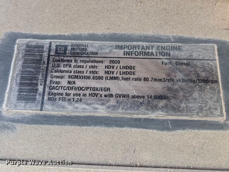 image for item FB3639 2009 GMC   ambulance