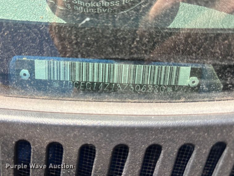 image for item FC2018 2003 Chevrolet Silverado 1500 pickup truck