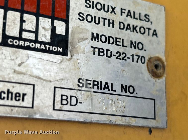 image for item FC5171 Tiger TBD-22-170 ditcher