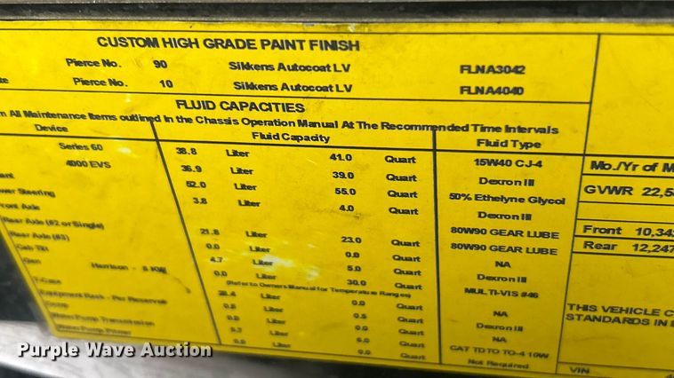 image for item FC5179 2008 Pierce  Quantum pumper fire truck