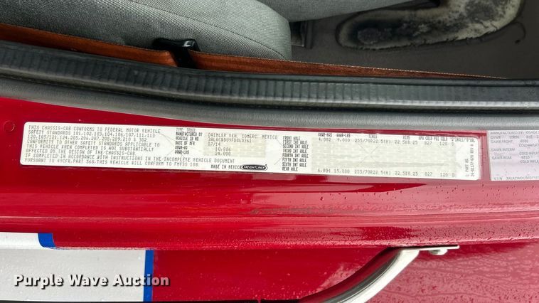 image for item FC5180 2015 Freightliner Business Class M2 ambulance