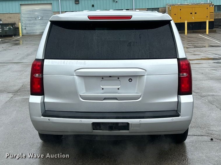 image for item FC5181 2018 Chevrolet Tahoe Police  SUV