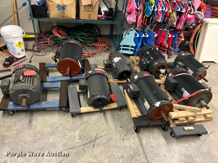 image for item FC5189 (8) pool pump motors