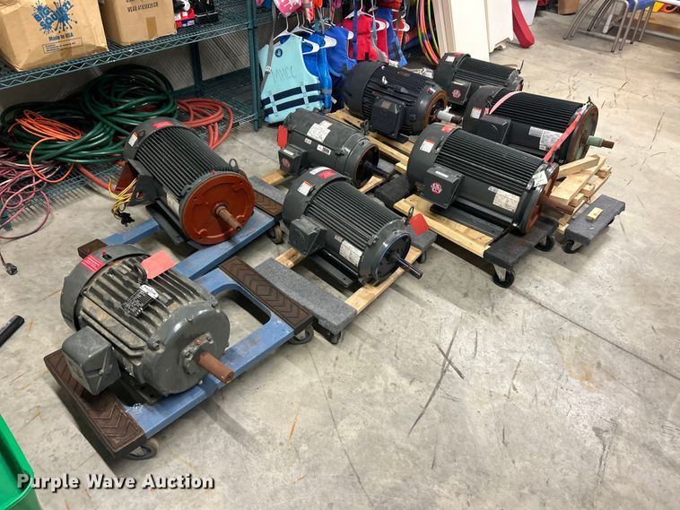 image for item FC5189 (8) pool pump motors