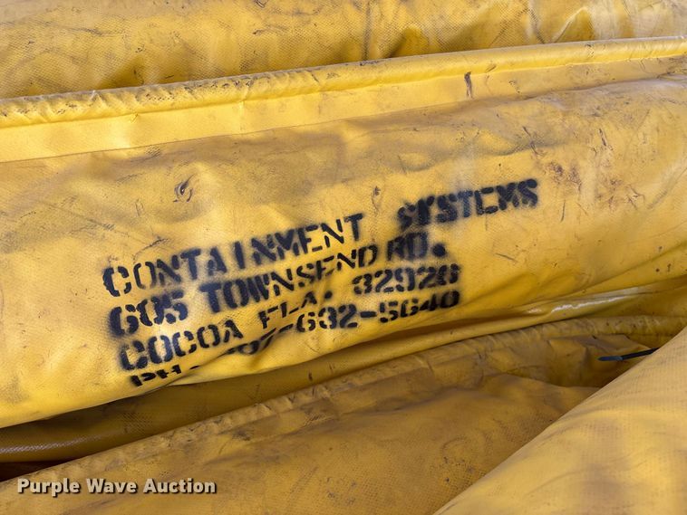 image for item FG0119 Containment Systems oil spill pollution containment system