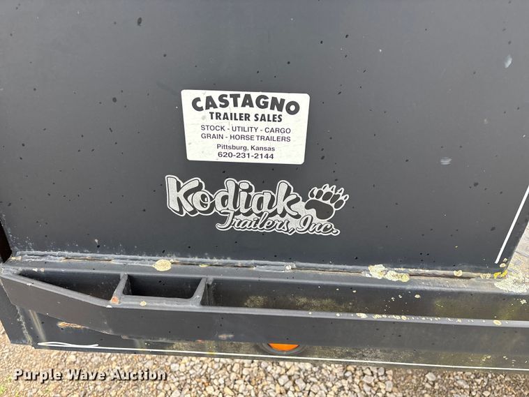 image for item FG0154 2011 Kodiak equipment trailer