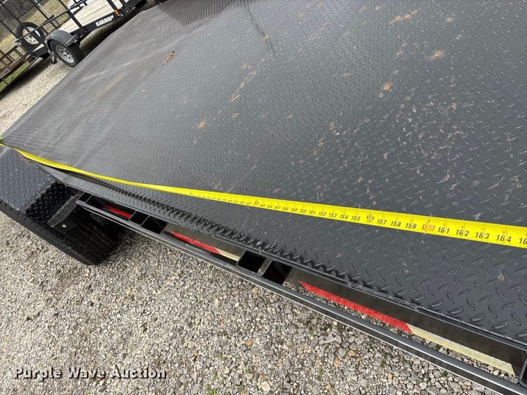 image for item FG0155 2021 Starlite  82-H185CRDV utility trailer