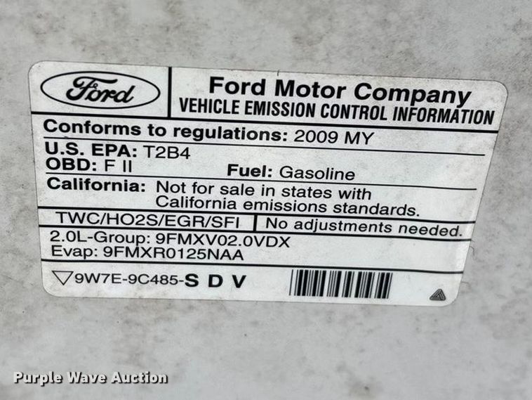 image for item FG0158 2009 Ford Focus SE 