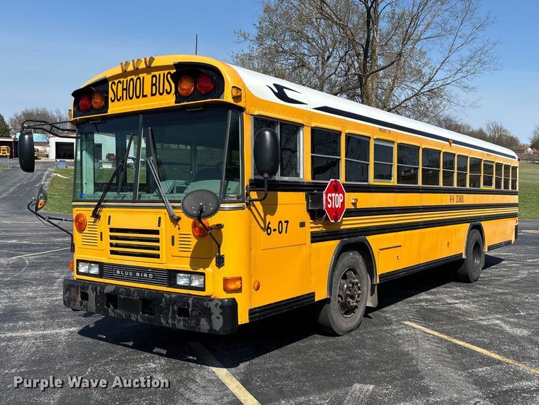 image for item FG0162 2007 Blue Bird All American school bus