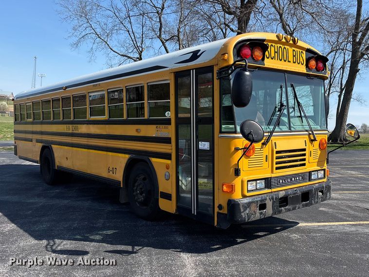 image for item FG0162 2007 Blue Bird All American school bus