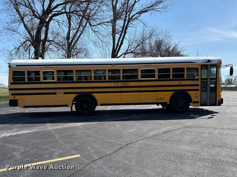 image for item FG0162 2007 Blue Bird All American school bus