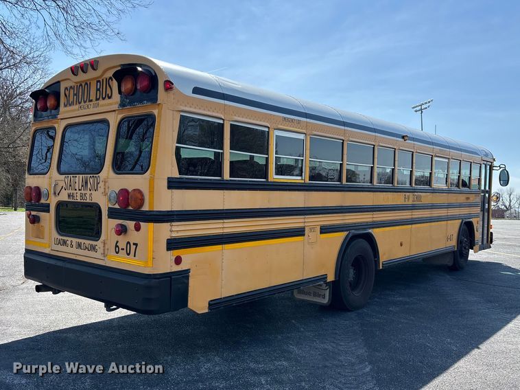 image for item FG0162 2007 Blue Bird All American school bus