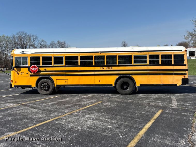 image for item FG0162 2007 Blue Bird All American school bus