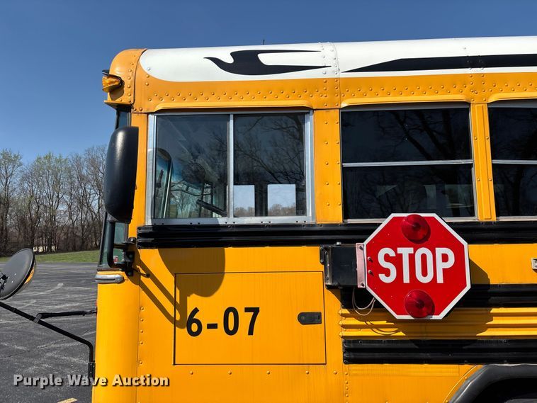 image for item FG0162 2007 Blue Bird All American school bus