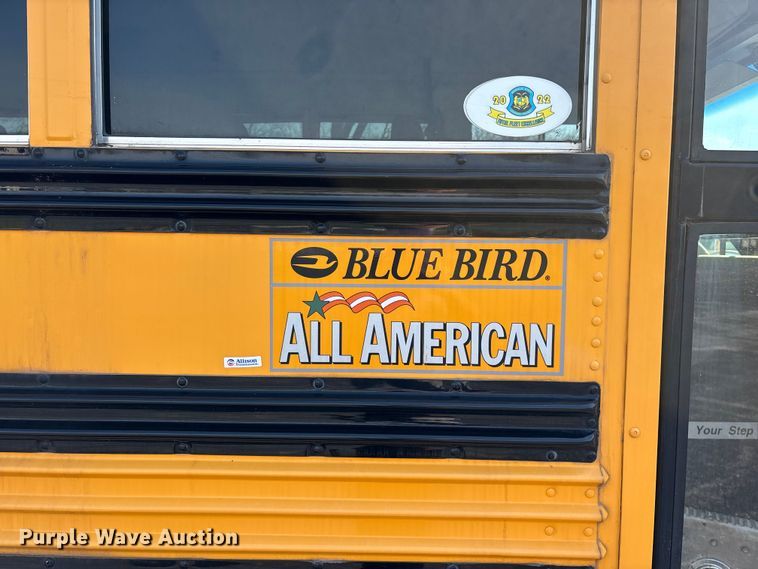 image for item FG0162 2007 Blue Bird All American school bus