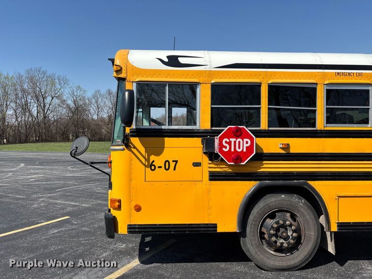image for item FG0162 2007 Blue Bird All American school bus