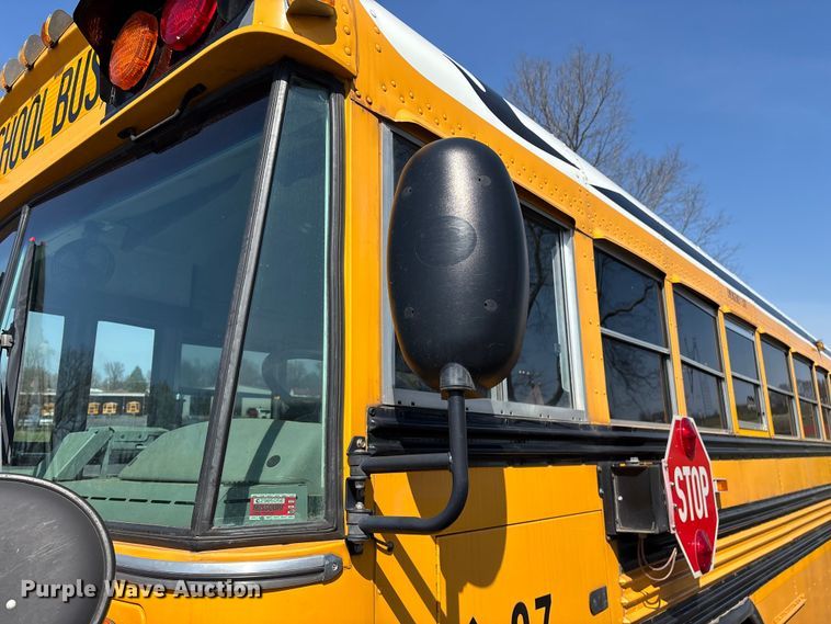 image for item FG0162 2007 Blue Bird All American school bus