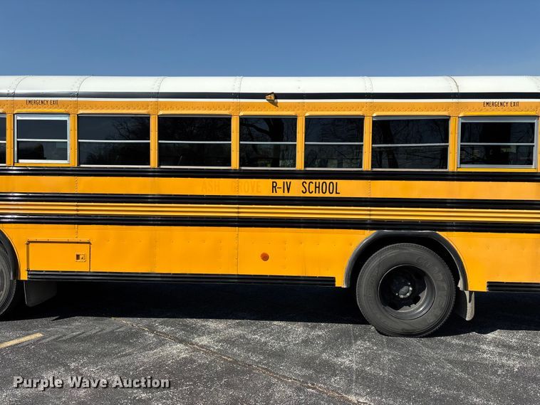 image for item FG0162 2007 Blue Bird All American school bus