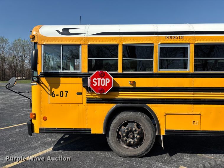 image for item FG0162 2007 Blue Bird All American school bus