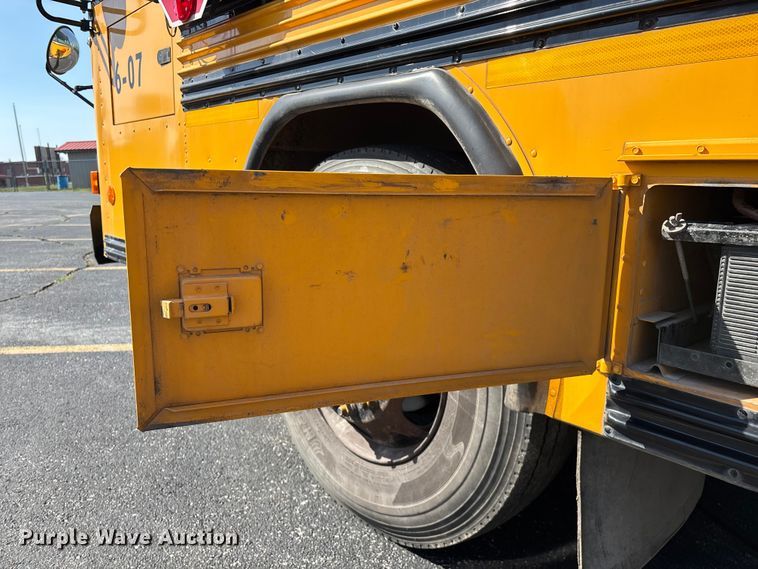 image for item FG0162 2007 Blue Bird All American school bus