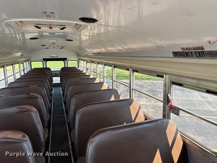 image for item FG0162 2007 Blue Bird All American school bus