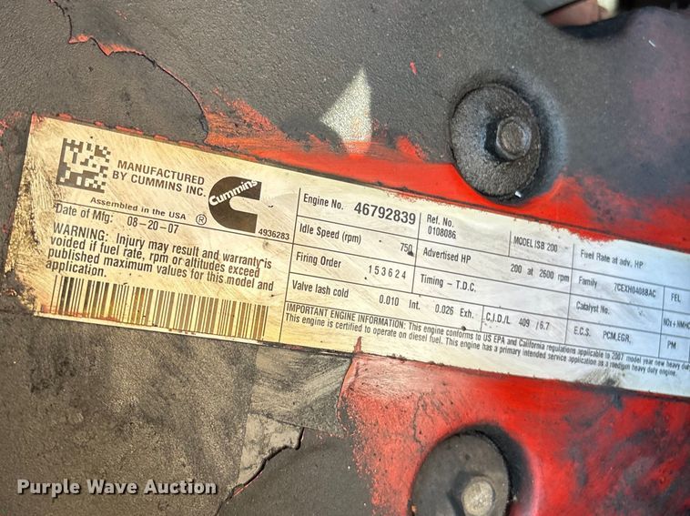 image for item FG0163 2009 Blue Bird Vision school bus