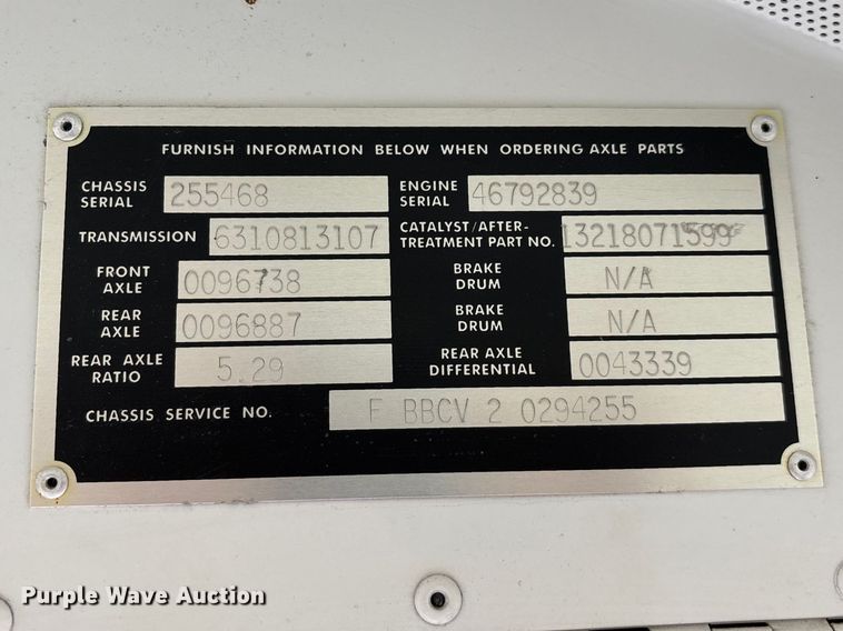 image for item FG0163 2009 Blue Bird Vision school bus