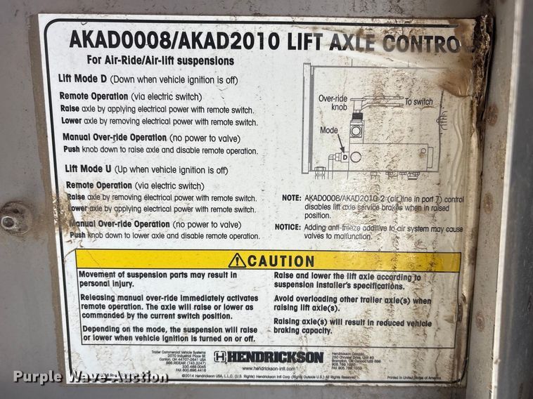 image for item FG2731 2018 Manac 4B346A230 bottom dump trailer