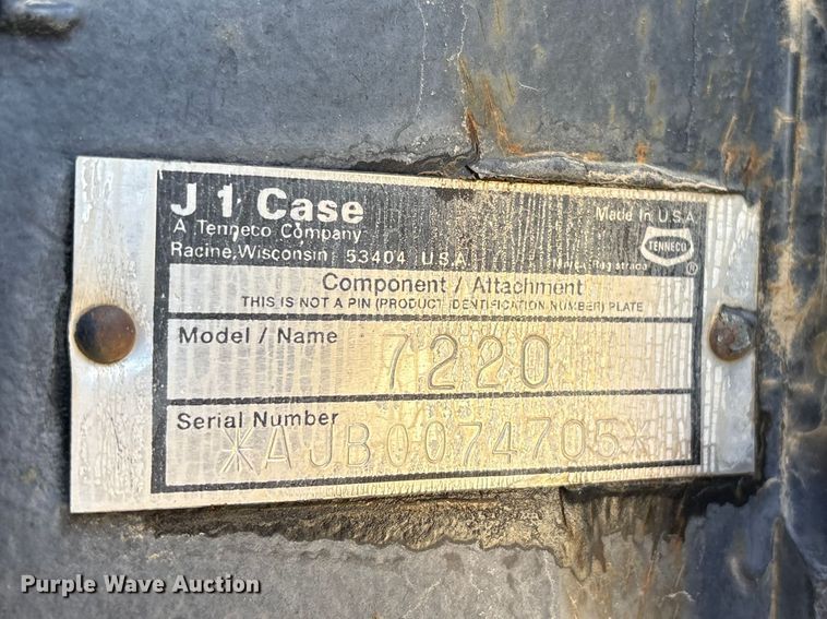 image for item FG2732 1996 Case IH 7220 MFWD tractor