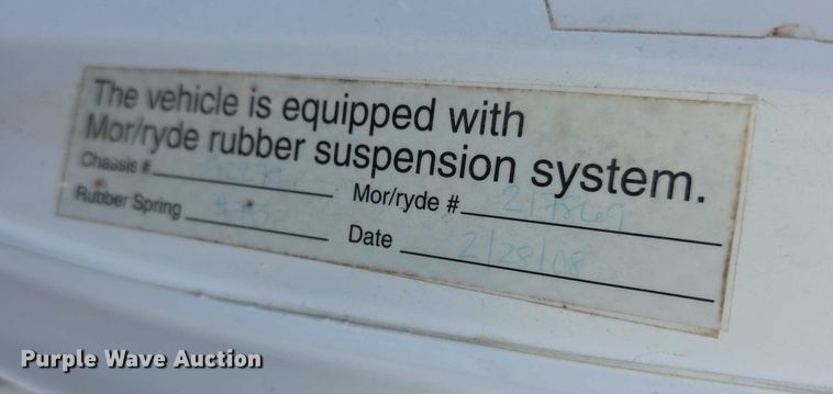 image for item FI0601 2008 Ford E450 Super Duty shuttle bus