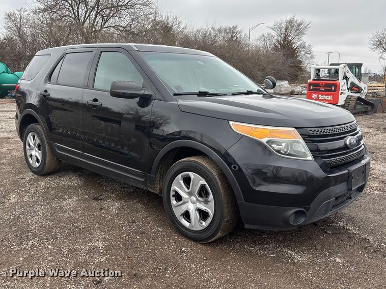 image for item FI0695 2015 Ford Explorer Police Interceptor SUV