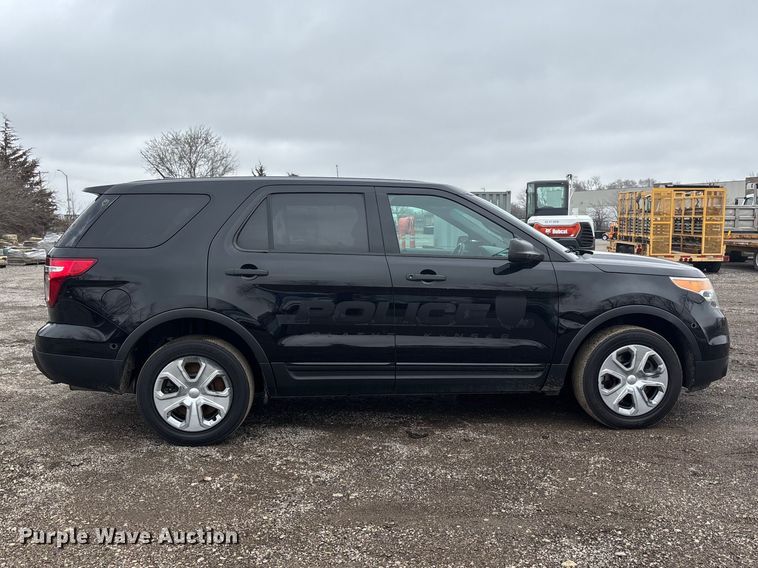 image for item FI0695 2015 Ford Explorer Police Interceptor SUV