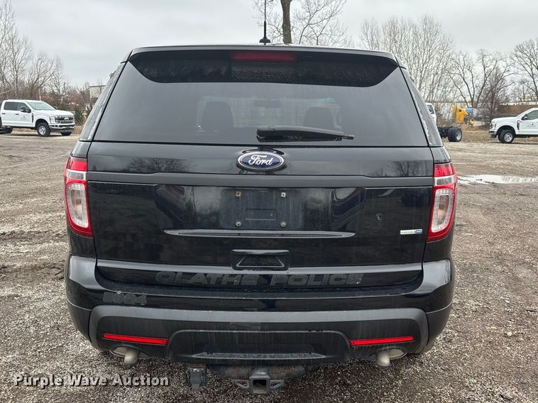 image for item FI0695 2015 Ford Explorer Police Interceptor SUV