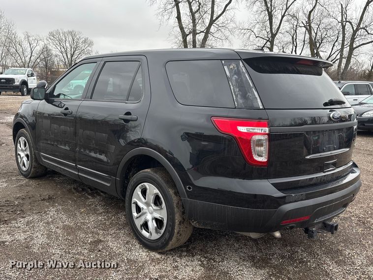 image for item FI0695 2015 Ford Explorer Police Interceptor SUV