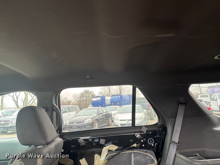 image for item FI0695 2015 Ford Explorer Police Interceptor SUV