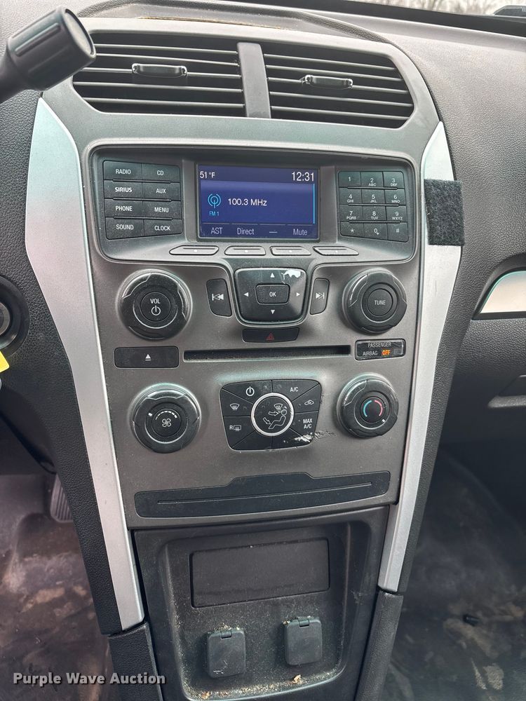 image for item FI0695 2015 Ford Explorer Police Interceptor SUV