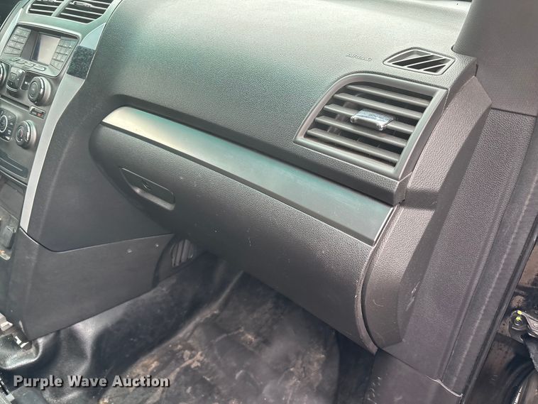 image for item FI0695 2015 Ford Explorer Police Interceptor SUV