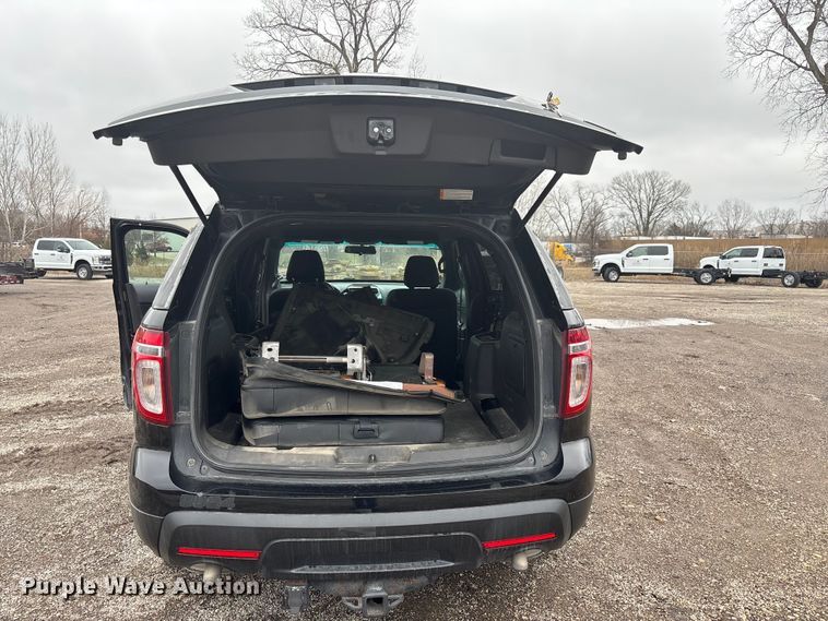 image for item FI0695 2015 Ford Explorer Police Interceptor SUV