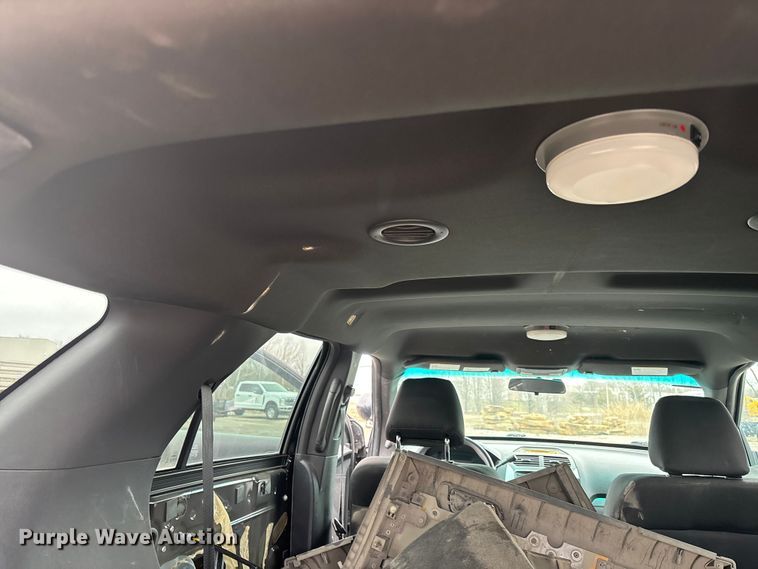 image for item FI0695 2015 Ford Explorer Police Interceptor SUV