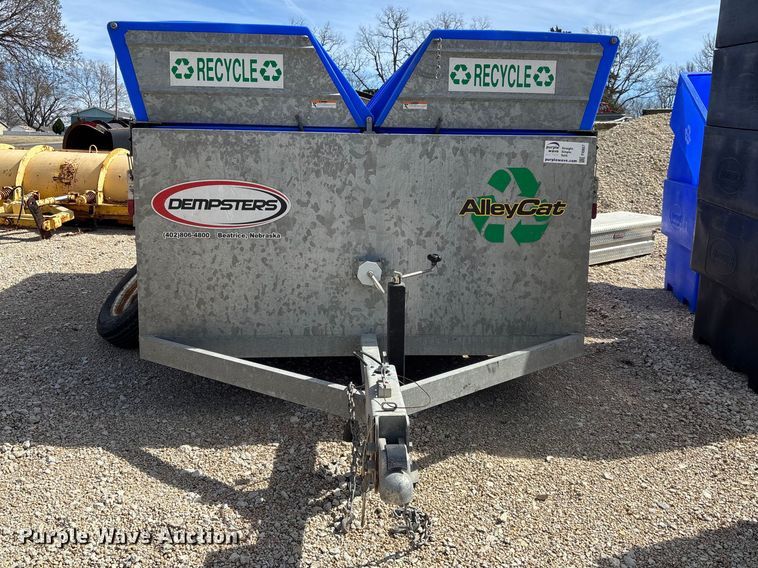 image for item FI0857 2017 Alley Cat 17018  recycling trailer