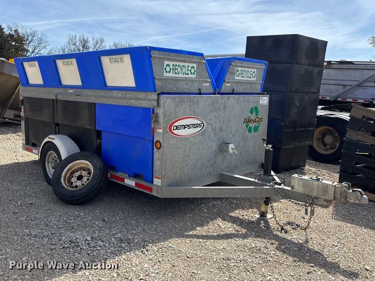 image for item FI0857 2017 Alley Cat 17018  recycling trailer