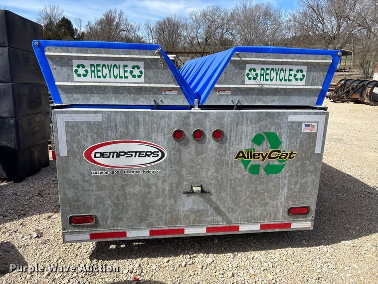 image for item FI0857 2017 Alley Cat 17018  recycling trailer